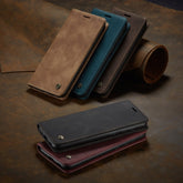 CaseMe-013 Multifunctional Retro Frosted Horizontal Flip Leather Case with Card Slot & Holder & Wallet, For OnePlus 8T, For Samsung Galaxy A42 5G, For Huawei P Smart 2021, For Xiaomi Mi 10T Lite 5G, For Xiaomi Mi 10T 5G / 10T Pro 5G